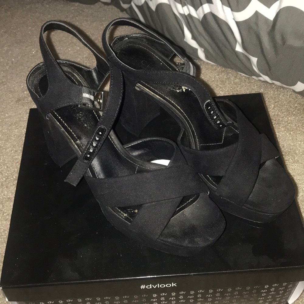 Black heels